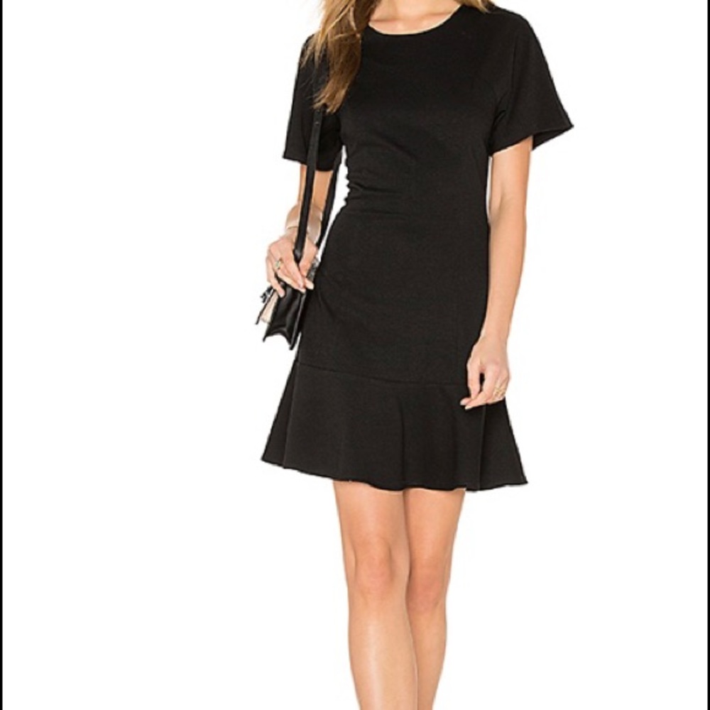 BLQ PONTE  FLARE DRESS NWOT